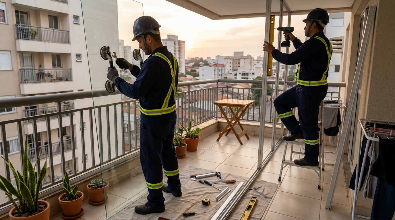 Divisórias em Vidro em Carapicuíba‑SP